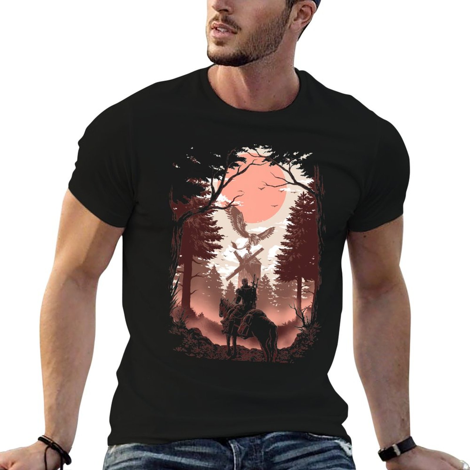 Wildman Hunting & Outdoor Reviews - The Wild Hunt T-Shirt Outdoor-Arbeits-T-Shirt