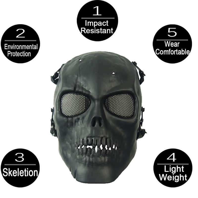 Airsoft Maske Camouflage Cospl – Outdoor Hunting Movies Bewertung und Preis