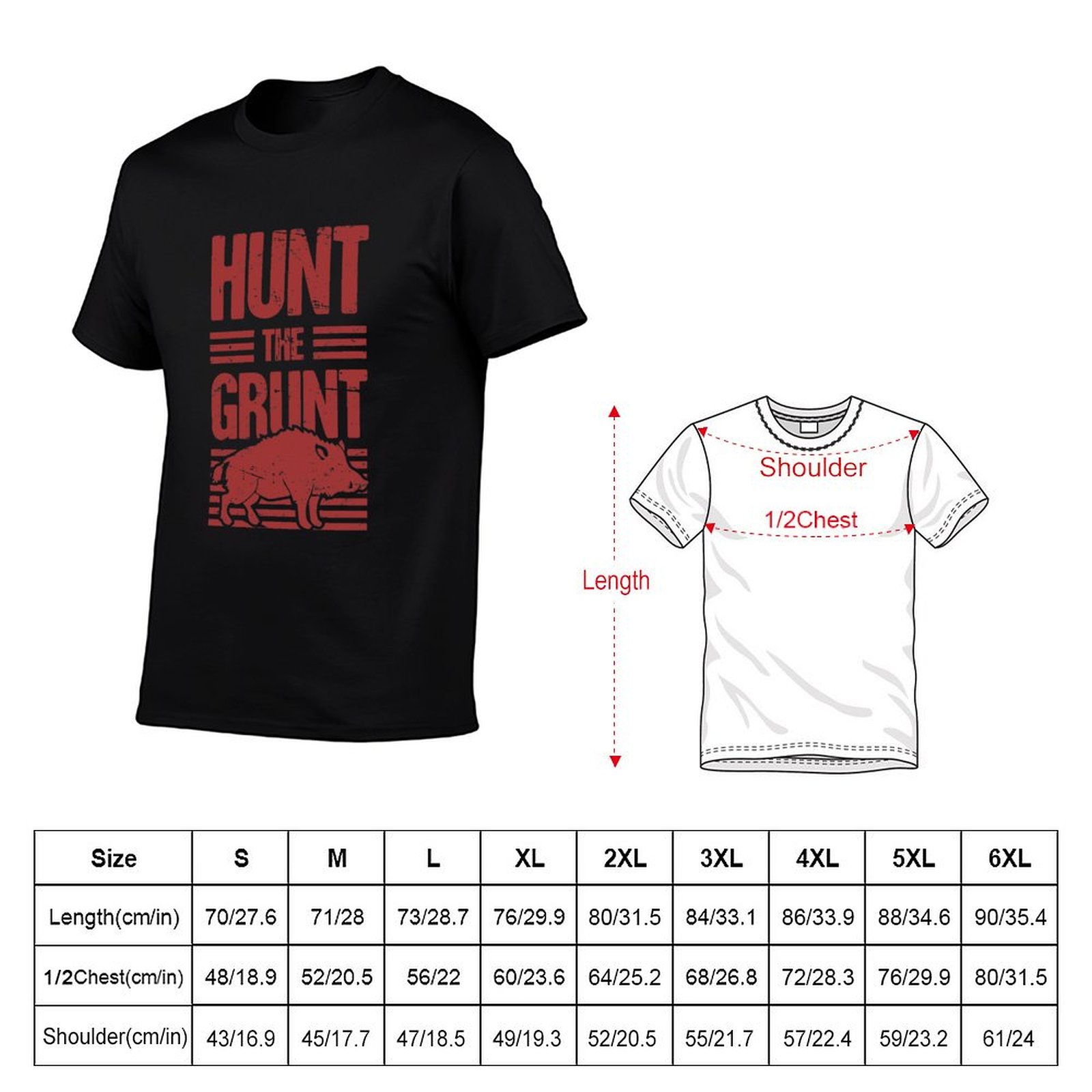 Wildschweinjagd - Grunt T-Shir – Wildman Hunting & Outdoor Reviews Bewertung und Preis