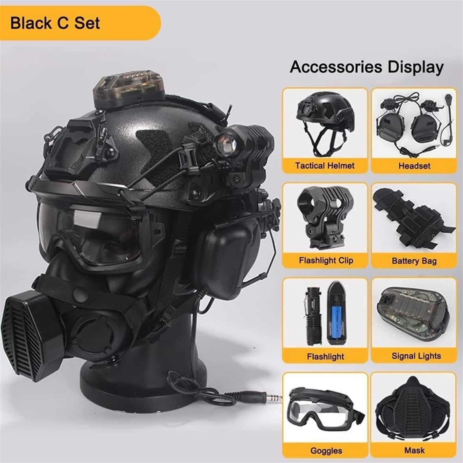 Airsoft-Helm-Set mit Geräuschu – Outdoor Hunting Movies Bewertung und Preis