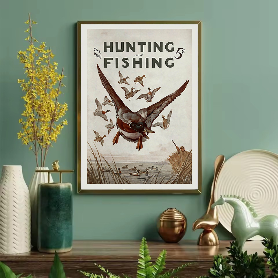 Retro Wildlife Outdoor Jagd An – Outdoor Hunting Pictures Bewertung und Preis