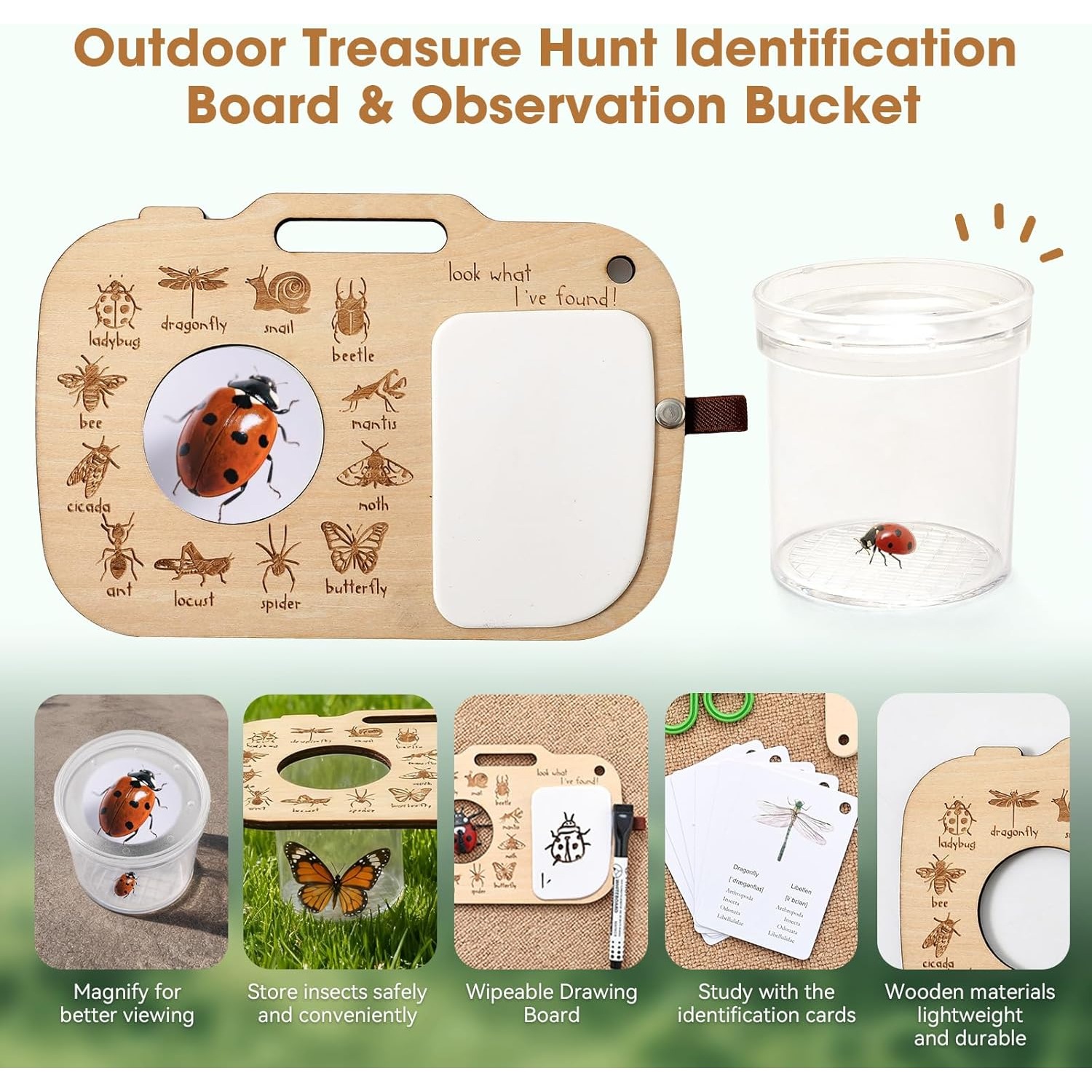 Insektenfänger-Set für Kinder  – Hunting Outdoor Boys Bewertung und Preis